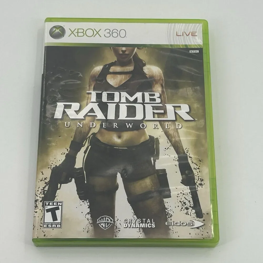 Tomb Raider Underworld Xbox 360 2008 Complete CIB Tested Fast Shipping